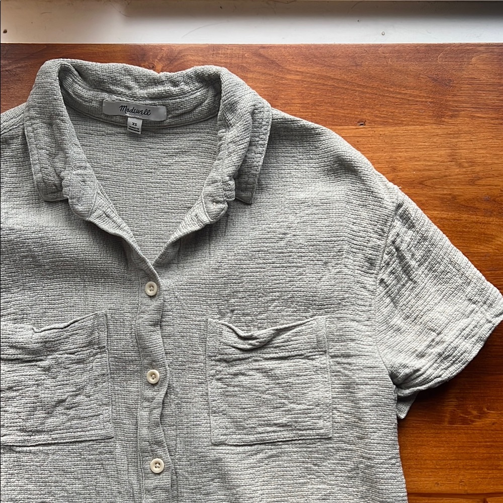 Madewell Linen button down